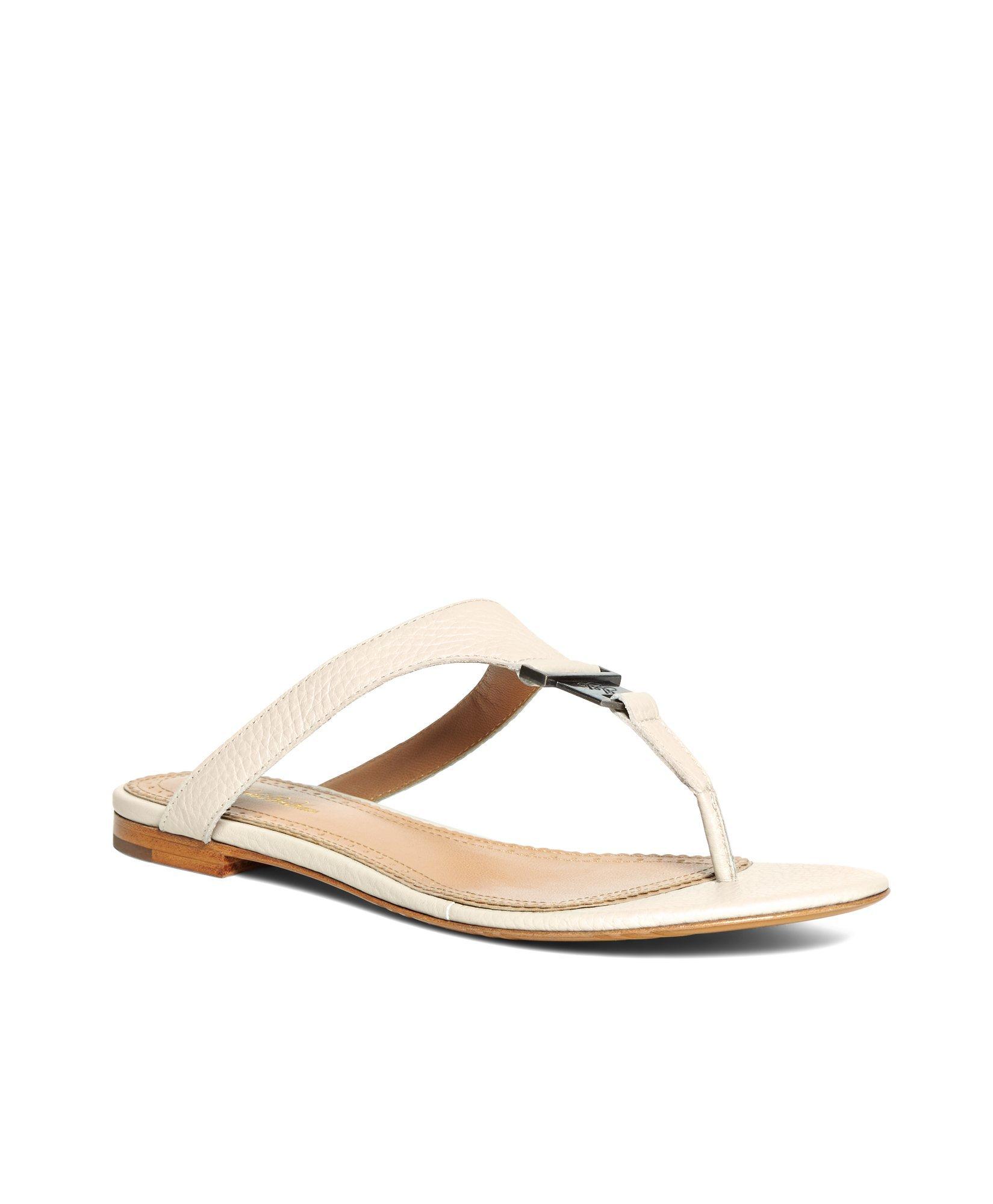 Ivory thong hot sale sandals