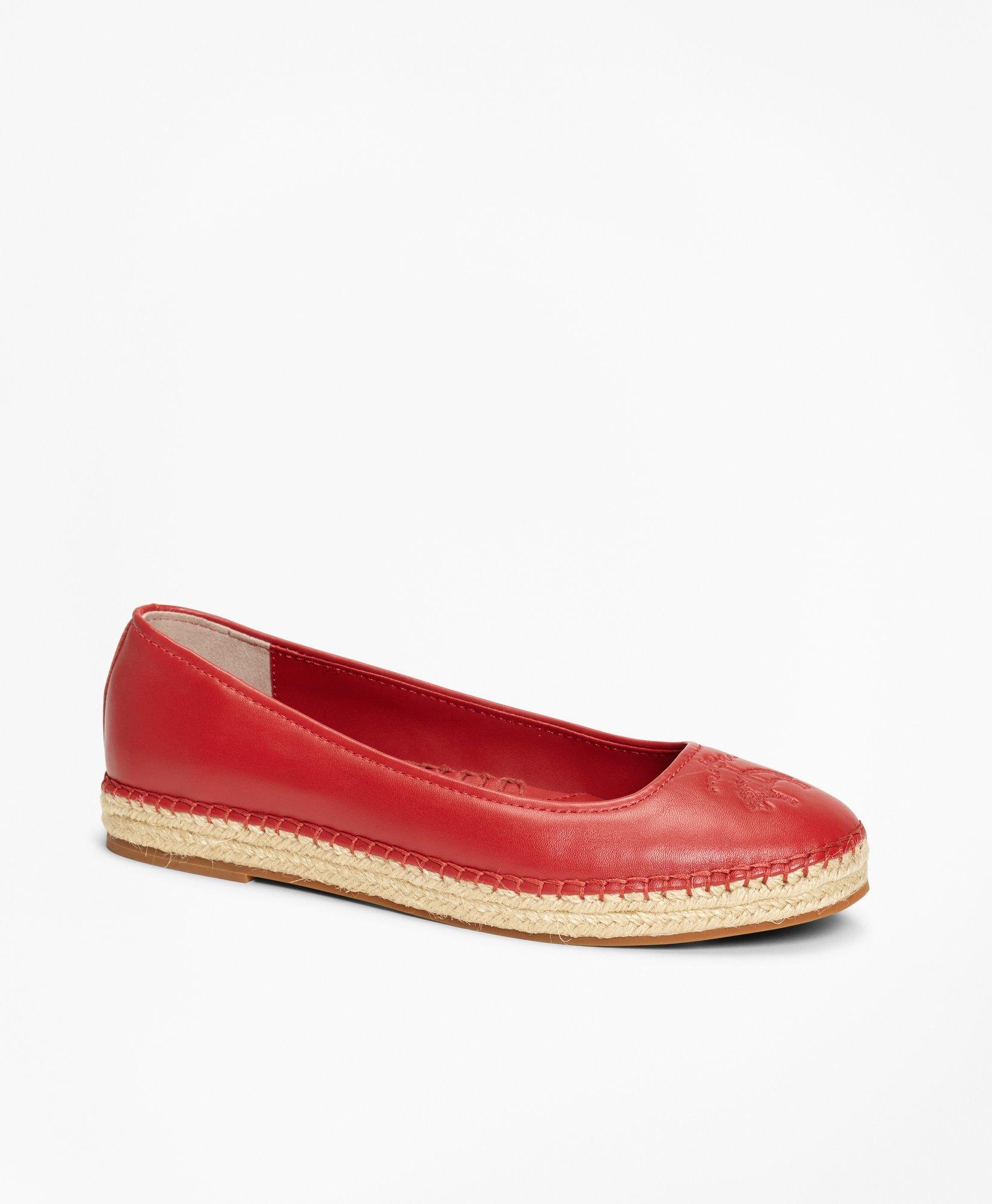 leather espadrilles womens