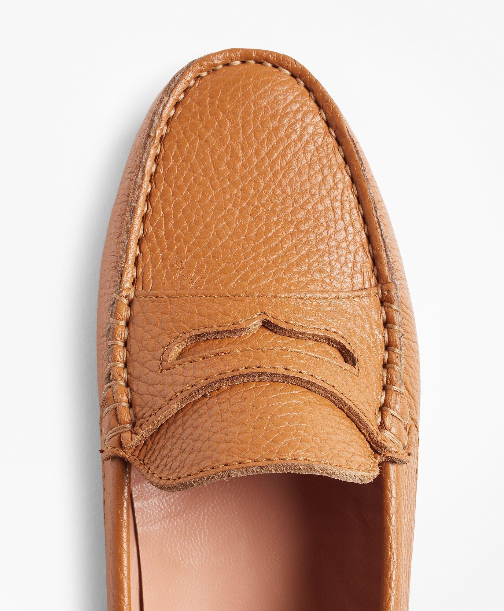 Brooks store brothers moccasins