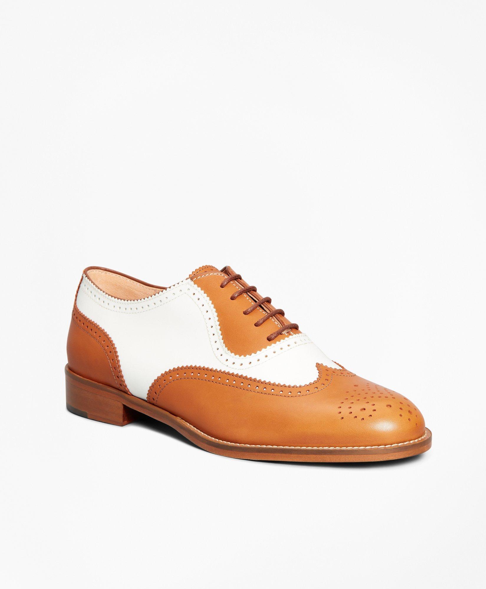 Leather Spectator Wingtips