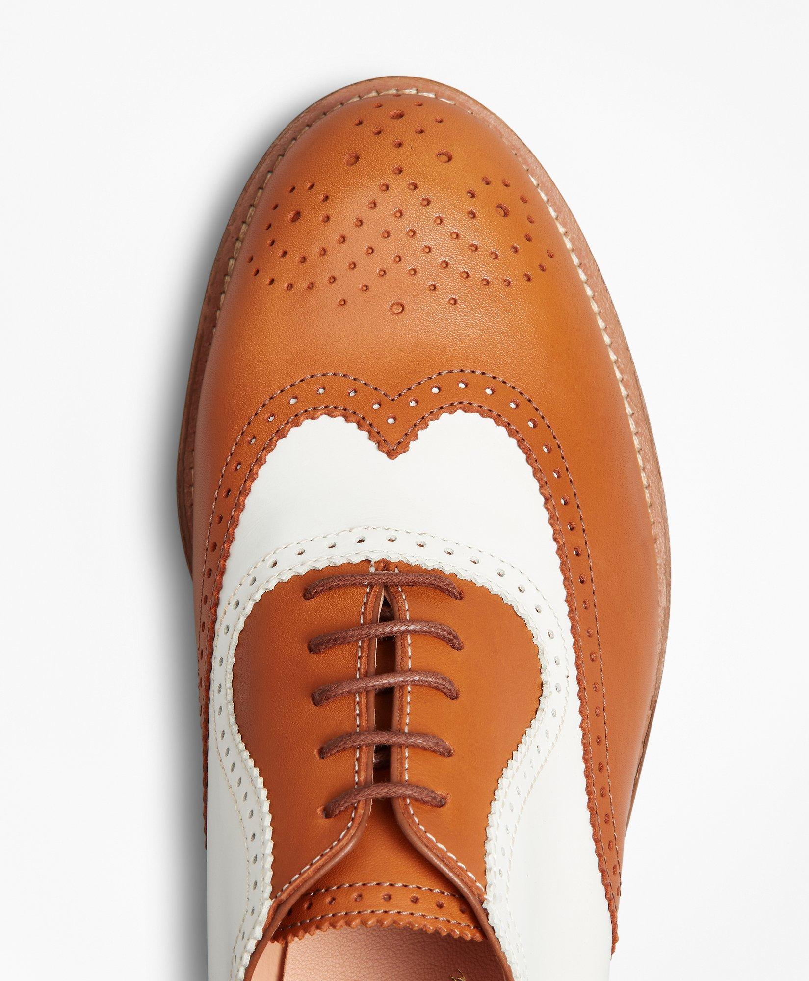 Wingtip hot sale spectator shoes