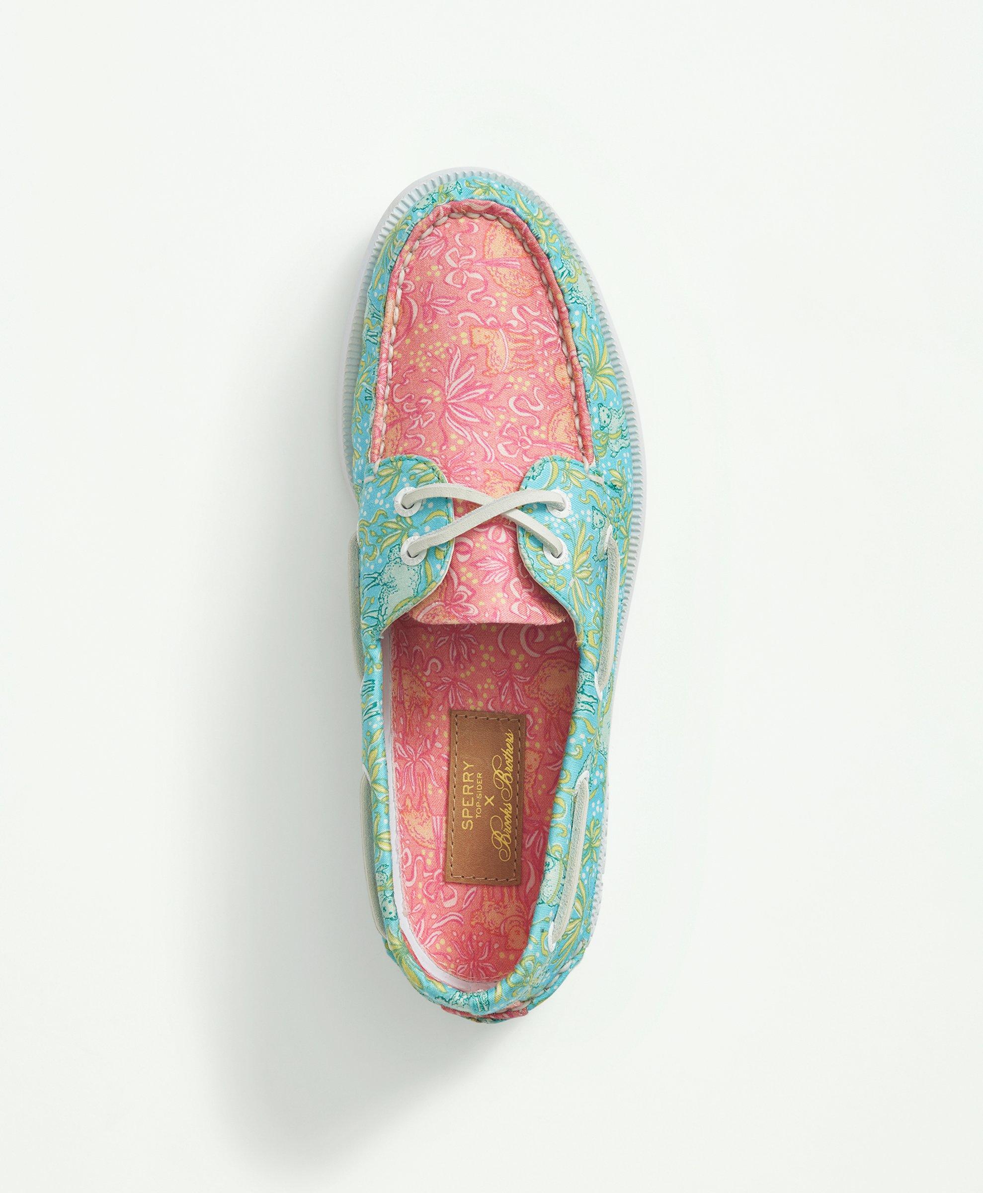 Sperry best sale floral shoes