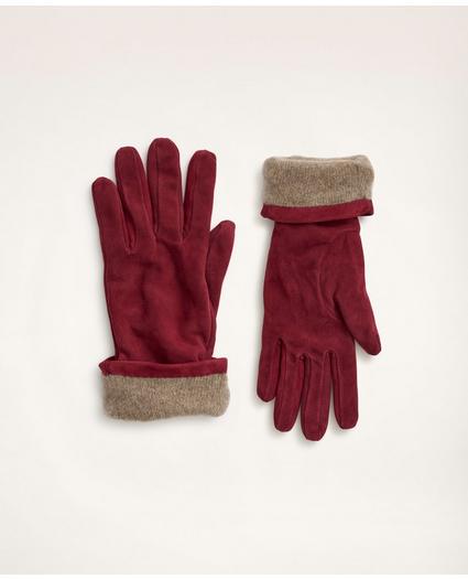 Leather Cashmere Gloves, image 2