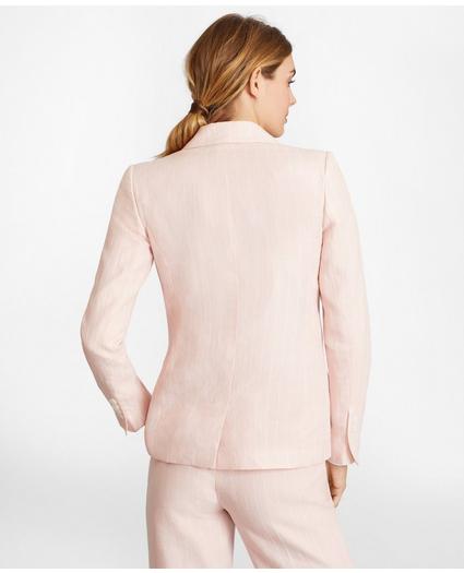 Pinstriped Linen Jacket, image 4