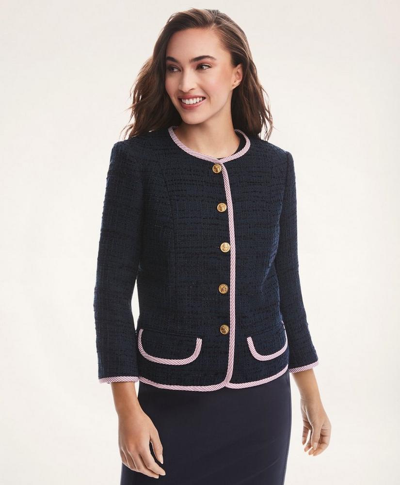 Tweed Boucle Jacket, image 1