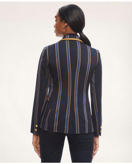 Wool Striped School Blazer, image 3