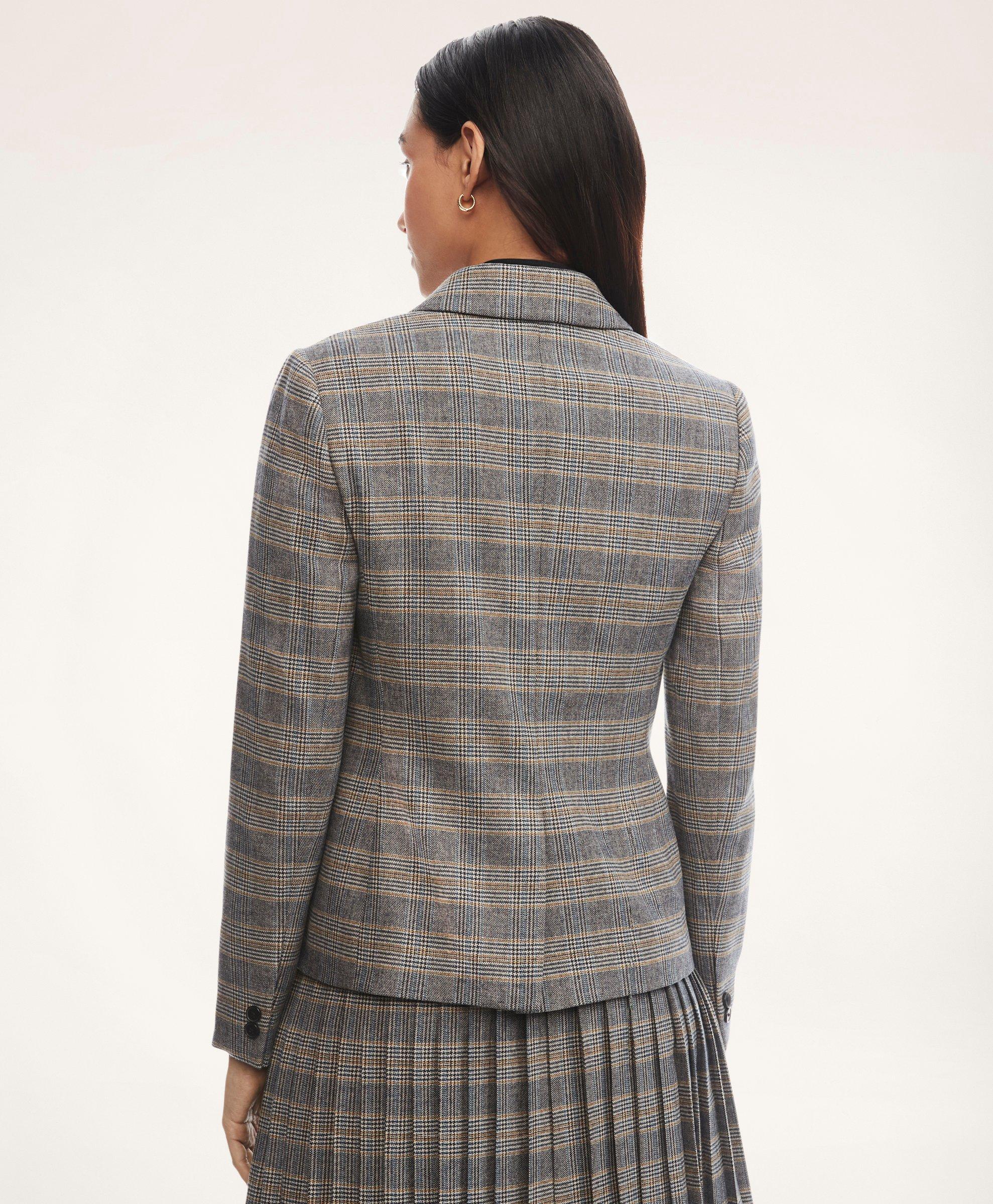 Brooks brothers plaid outlet jacket