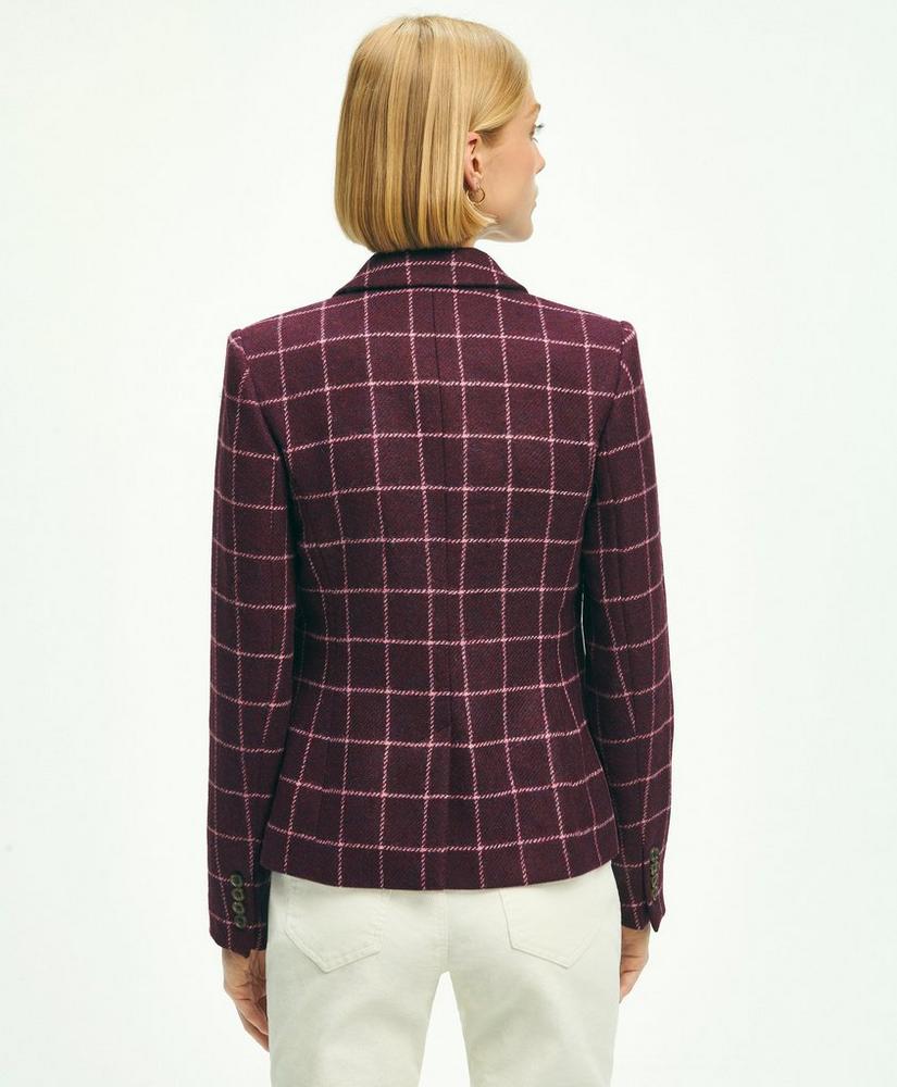 Wool Twill Windowpane Jacket, image 4