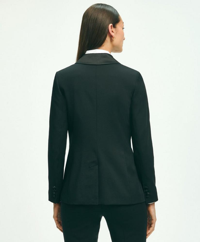 Stretch Merino Wool Blend Tuxedo Jacket, image 7