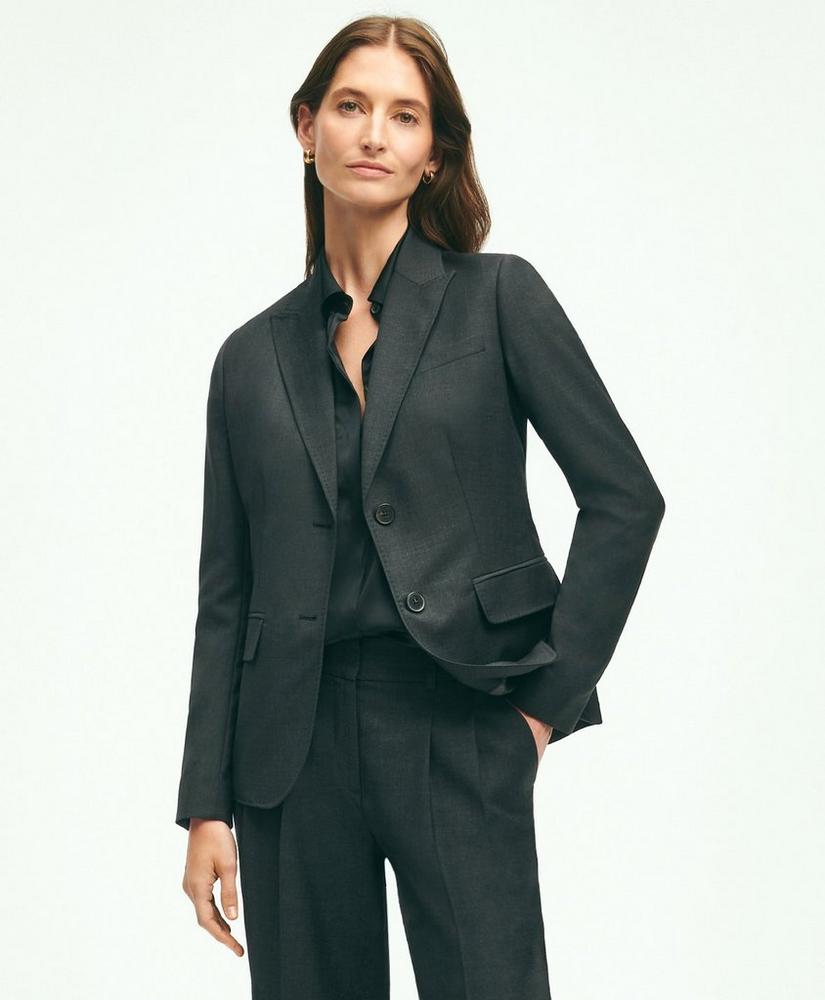 Wool Cashmere 2-Button Jacket, image 1