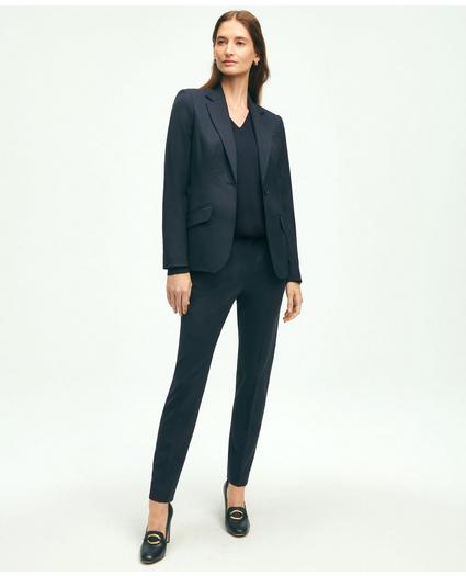 Stretch Wool 1-Button Jacket, image 2