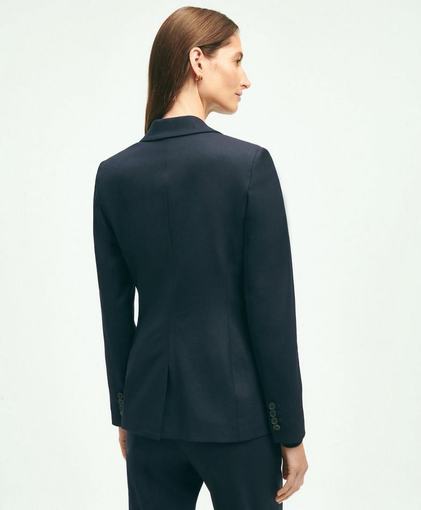 Stretch Wool 1-Button Jacket, image 3