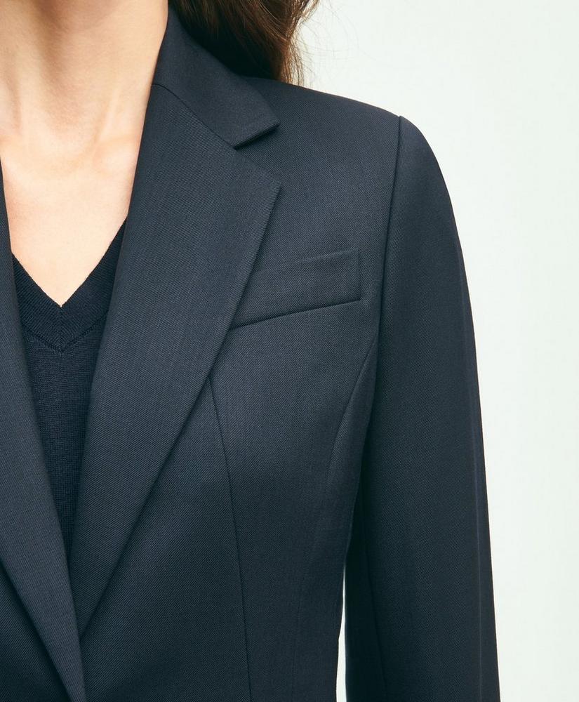 Stretch Wool 1-Button Jacket, image 4