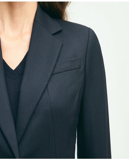 Stretch Wool 1-Button Jacket, image 4