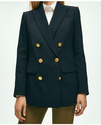 Voyager Jacket in Double-Breasted Wool Blend, image 6