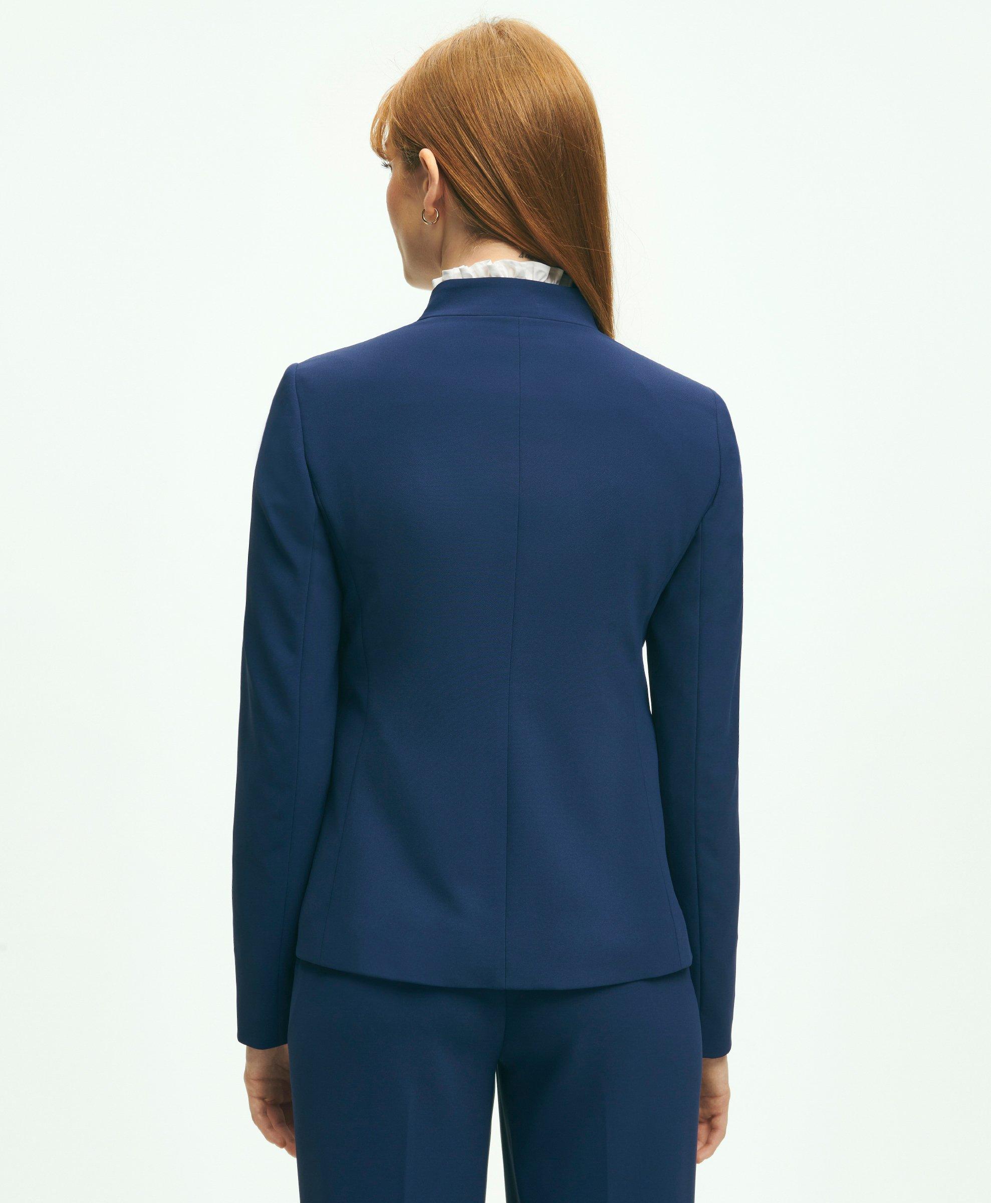 Minimalist Fine Twill Crepe Jacket