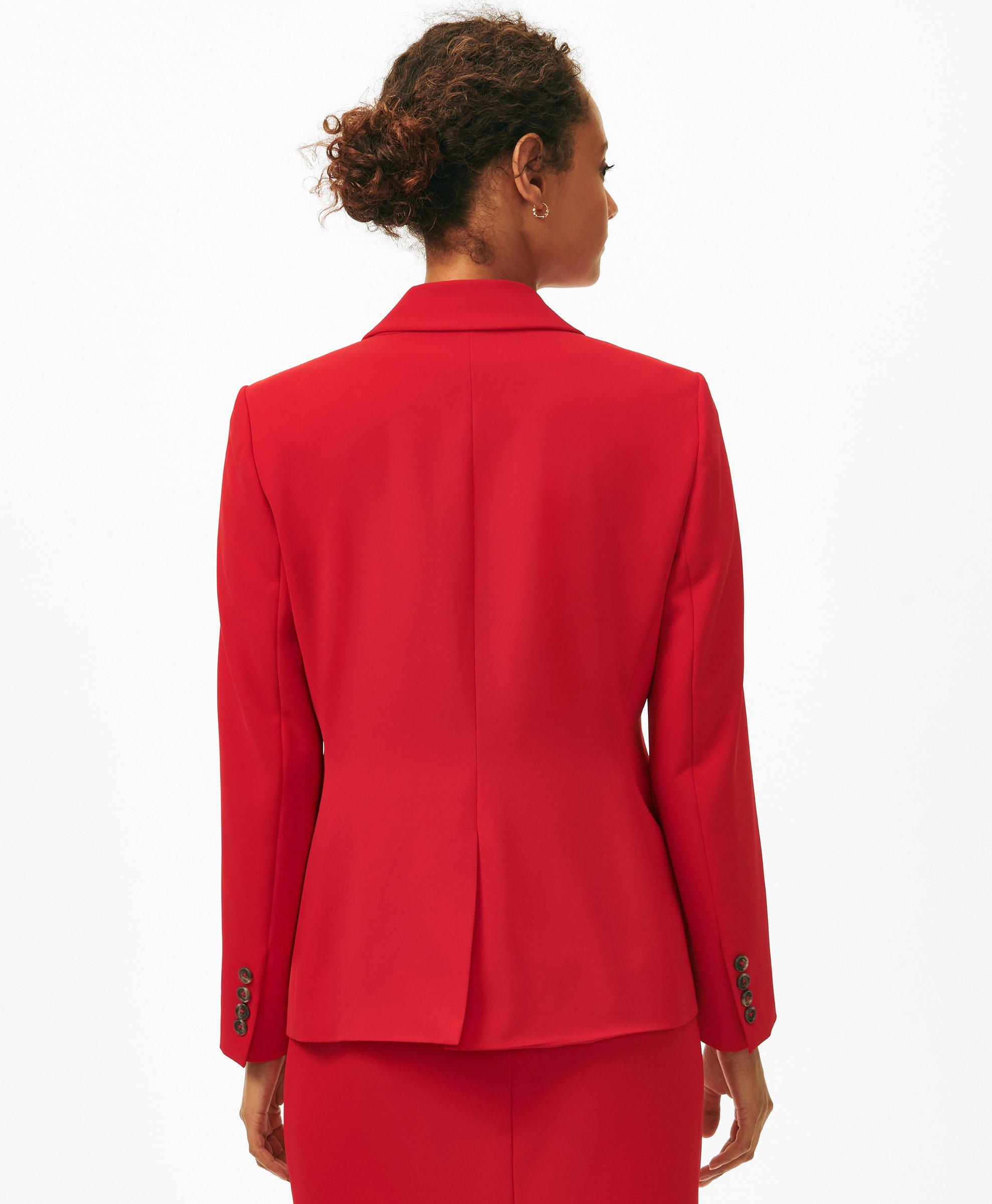 Bright red suit jacket best sale