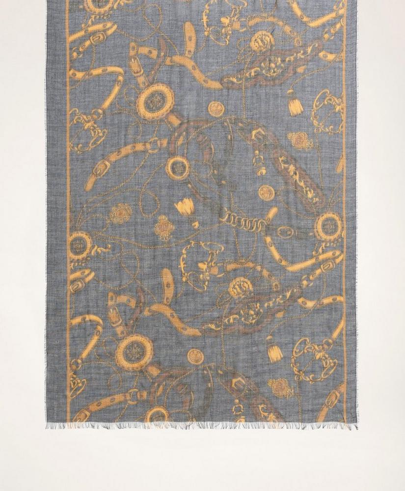 Cashmere Blend Printed Scarf, image 2