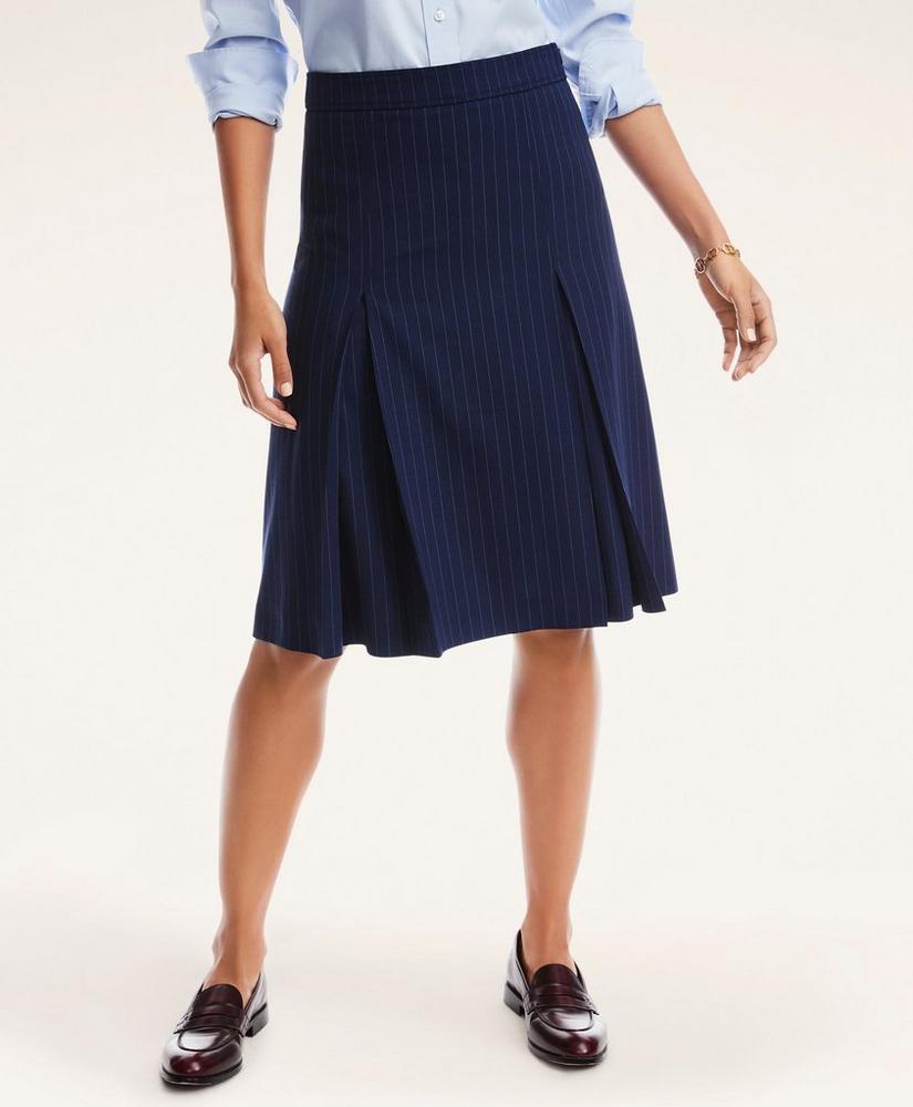 BrooksCool® Pinstripe Skirt, image 1