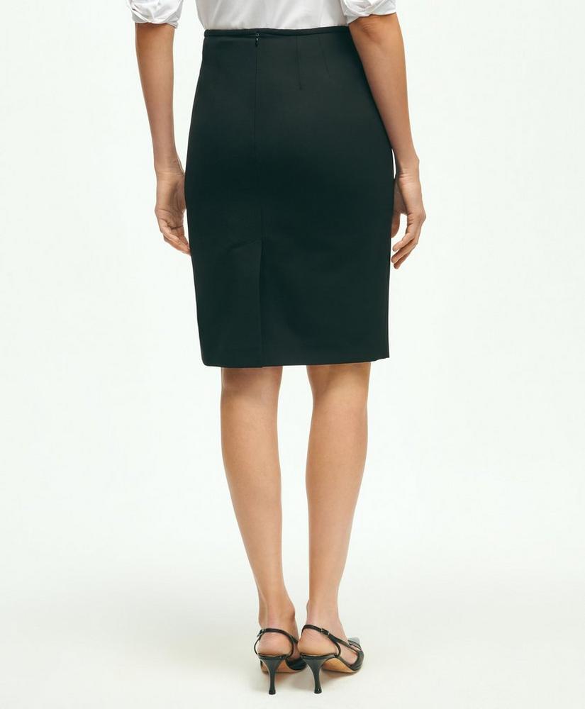 The Essential BrooksStretch™ Wool Pencil Skirt, image 3