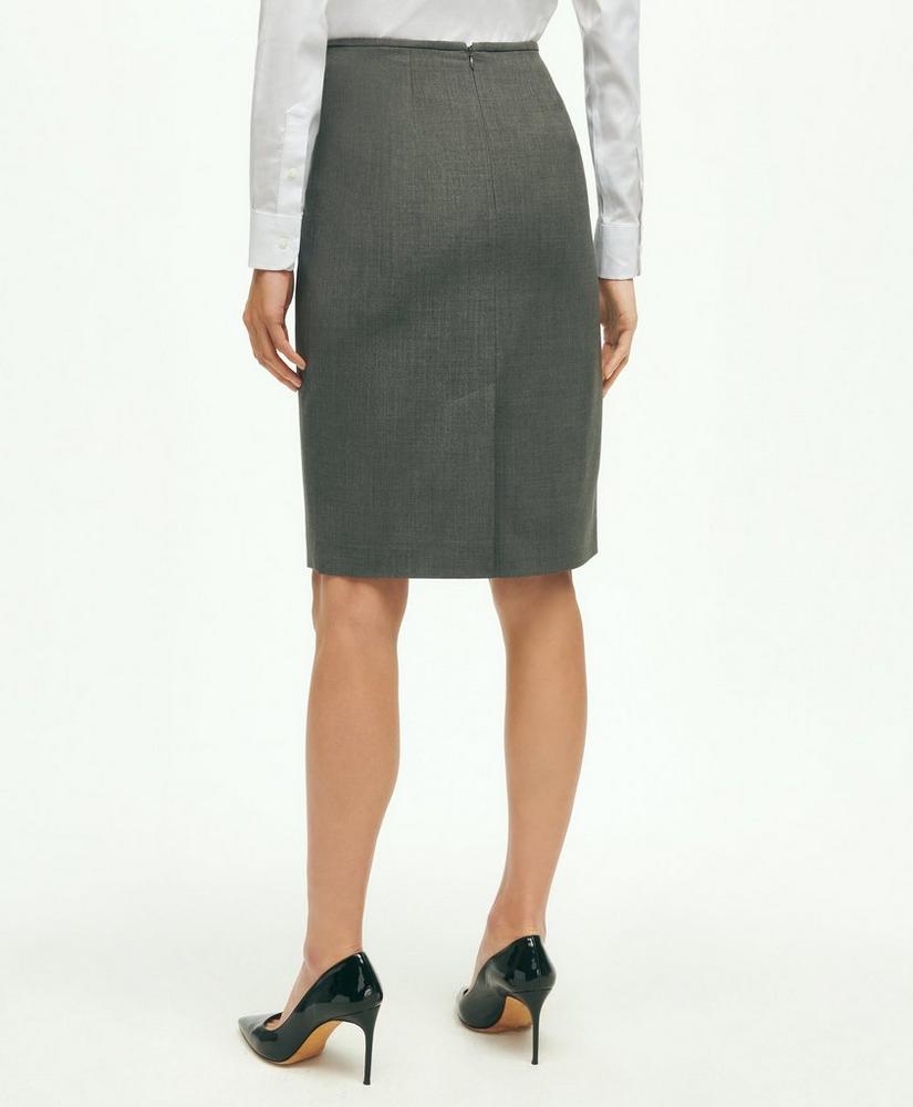 The Essential BrooksStretch™ Wool Pencil Skirt, image 2