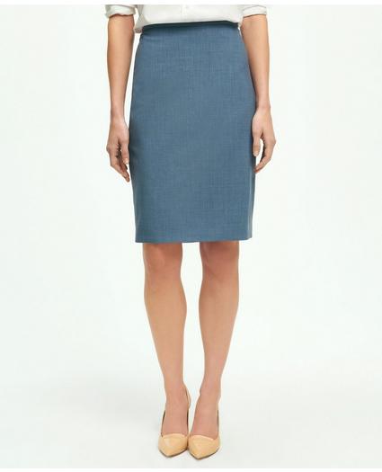 The Essential Brooks Brothers Stretch Wool Pencil Skirt, image 1