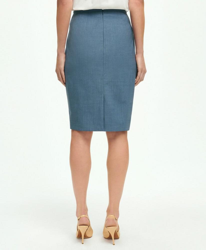 The Essential Brooks Brothers Stretch Wool Pencil Skirt, image 3