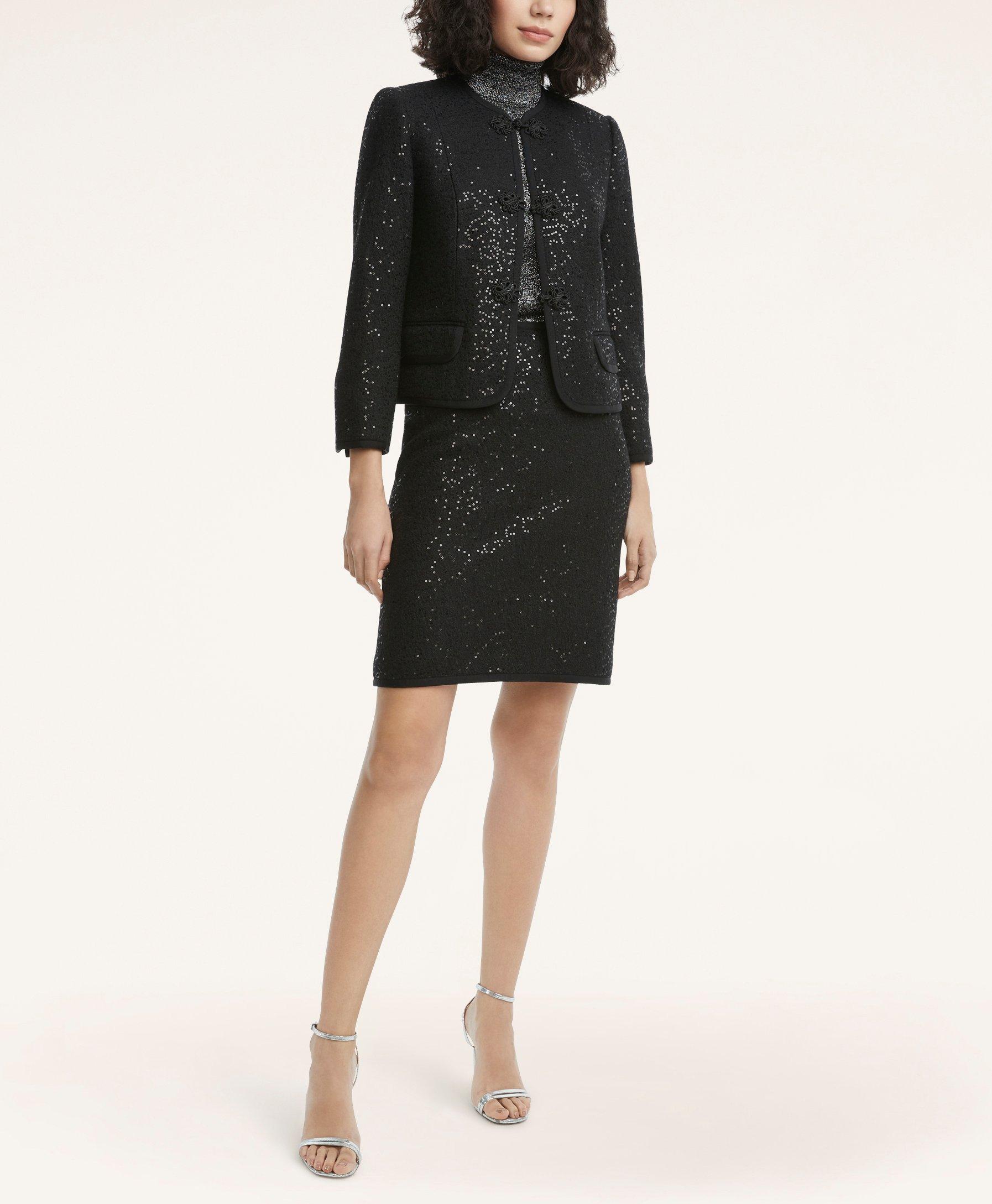 Glitter shop skirt suit