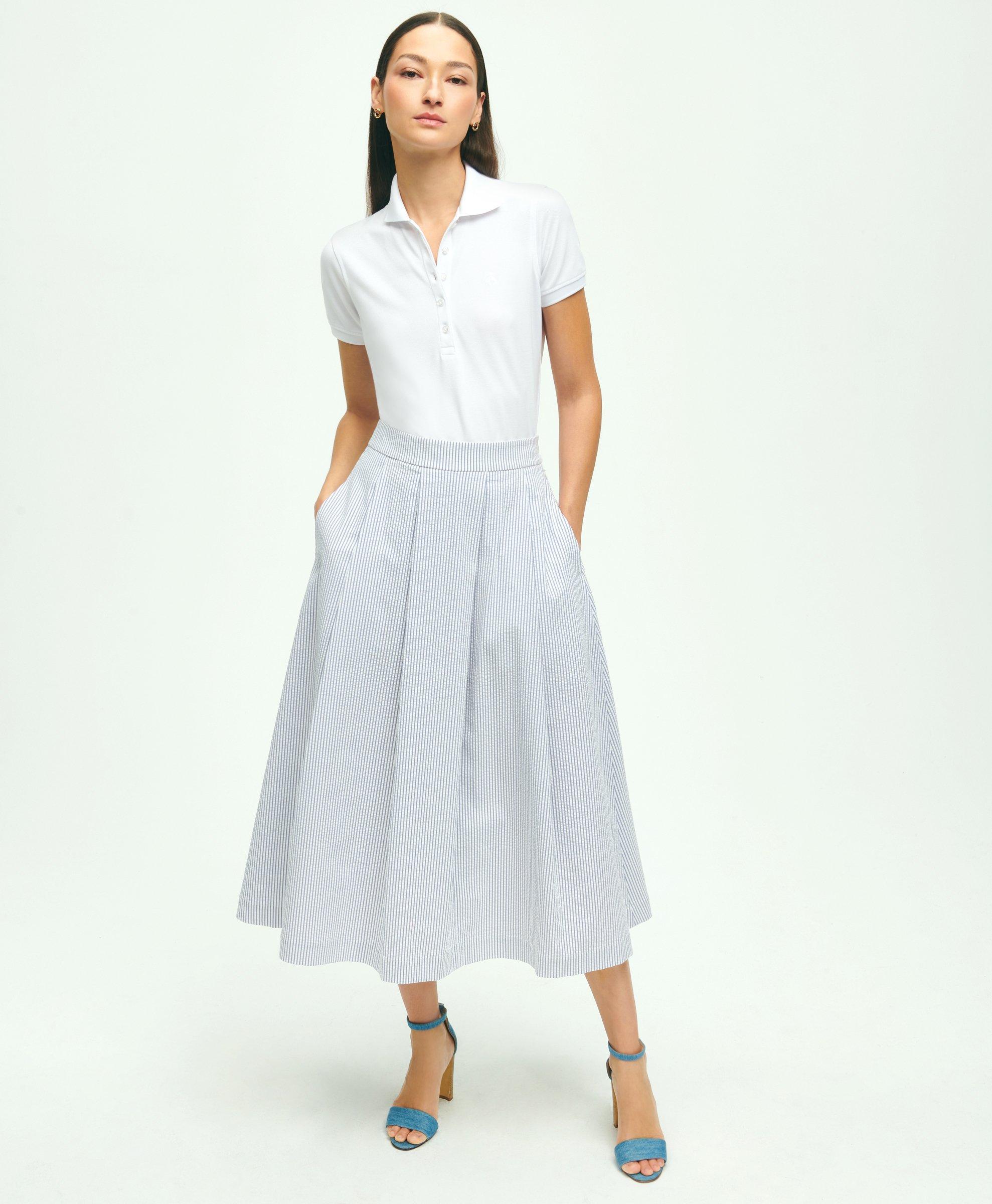 Front button outlet circular skirt uniqlo