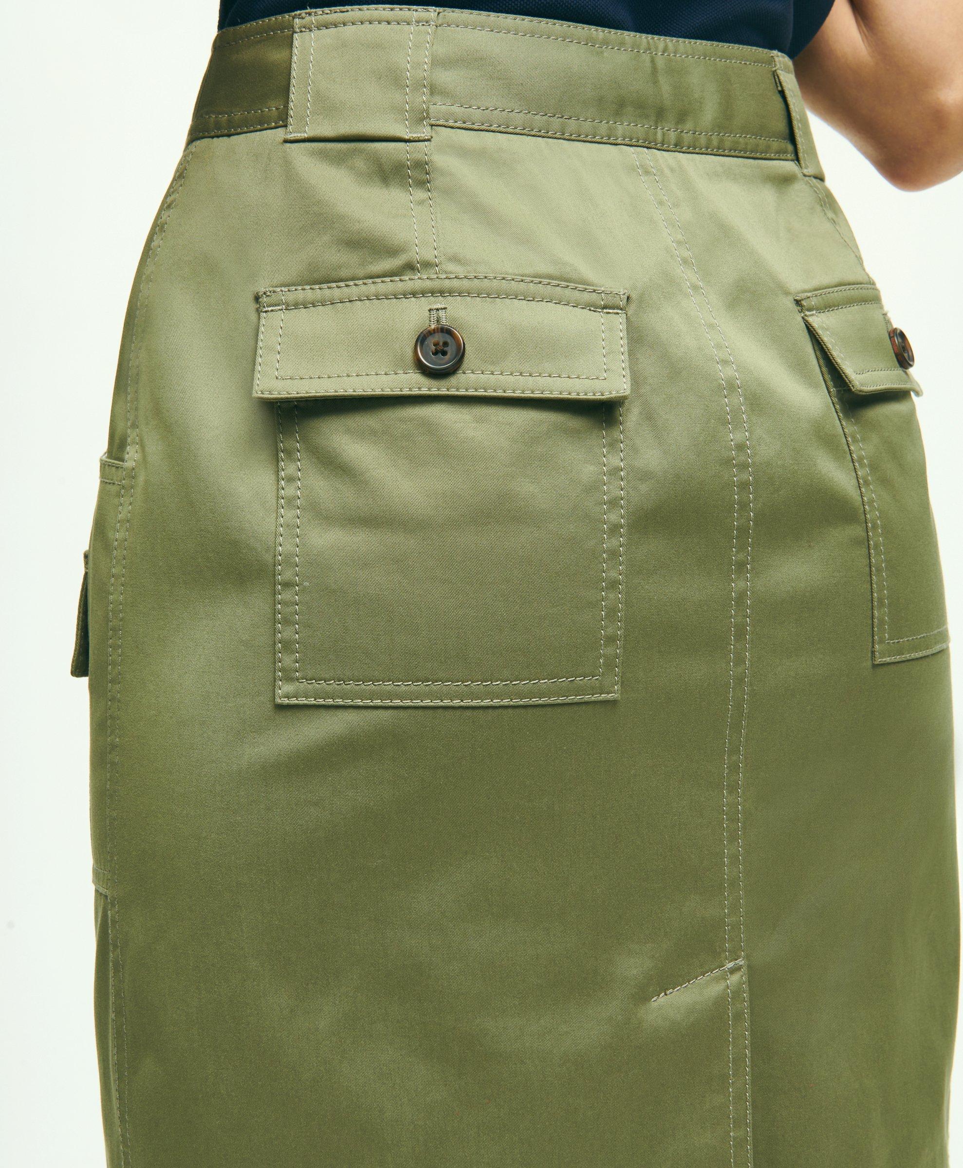 Olive green outlet skirts 5x