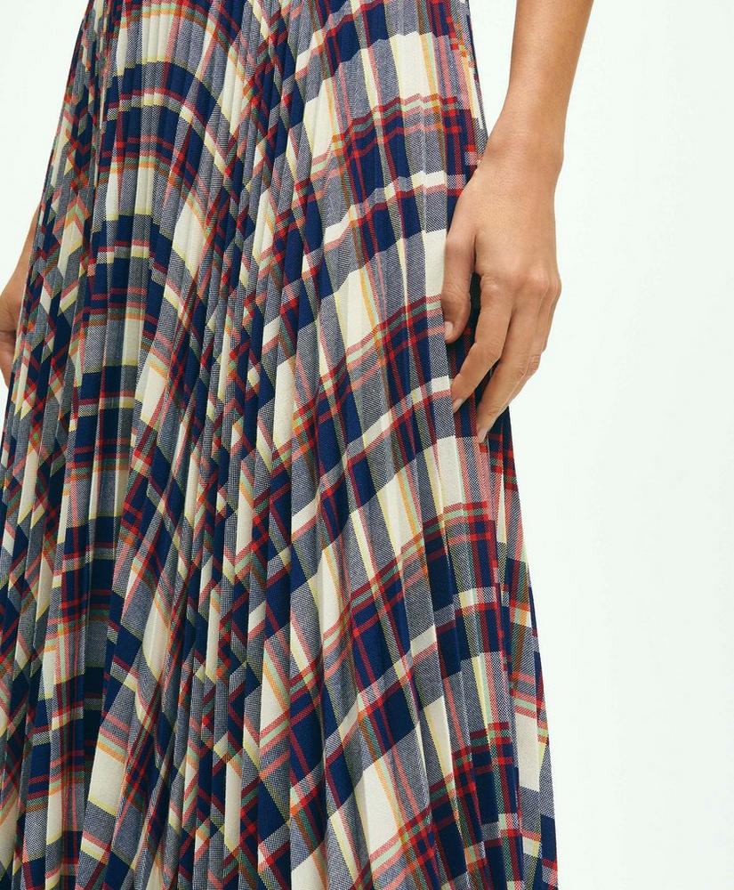 Pleated Madras Skirt, image 5