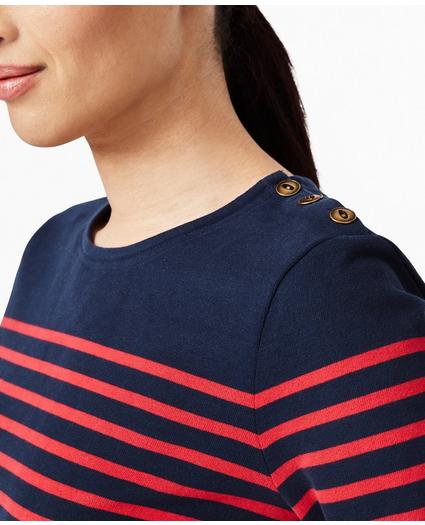 Mariner Stripe Long-Sleeve T-Shirt, image 3
