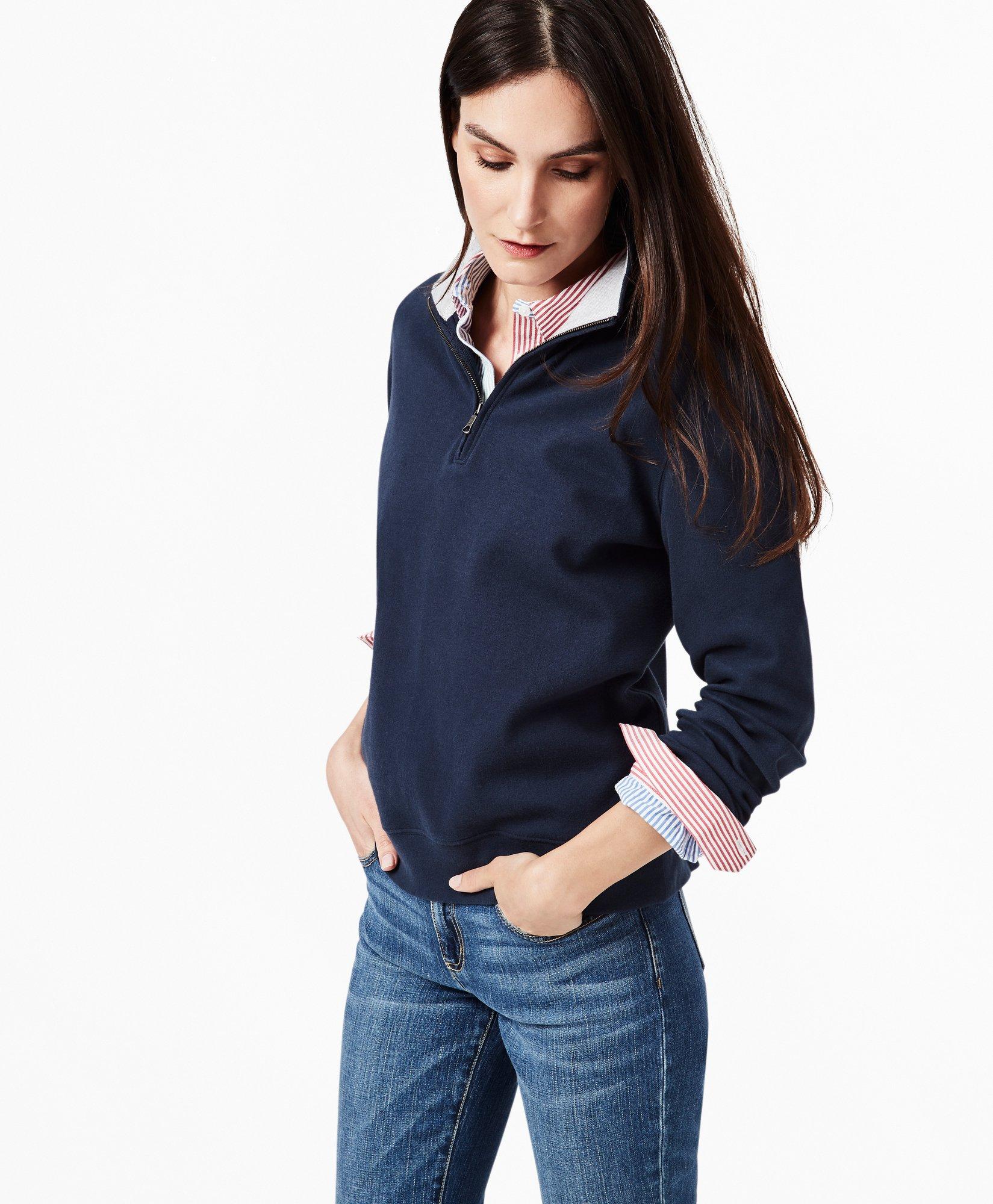  YSJZBS Women's Sweatshirts,half zip pullover women