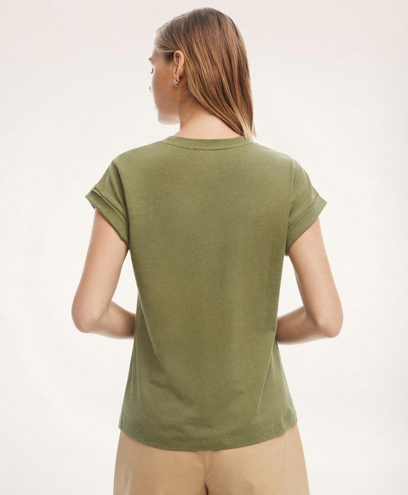 Linen Cotton T-Shirt, image 2