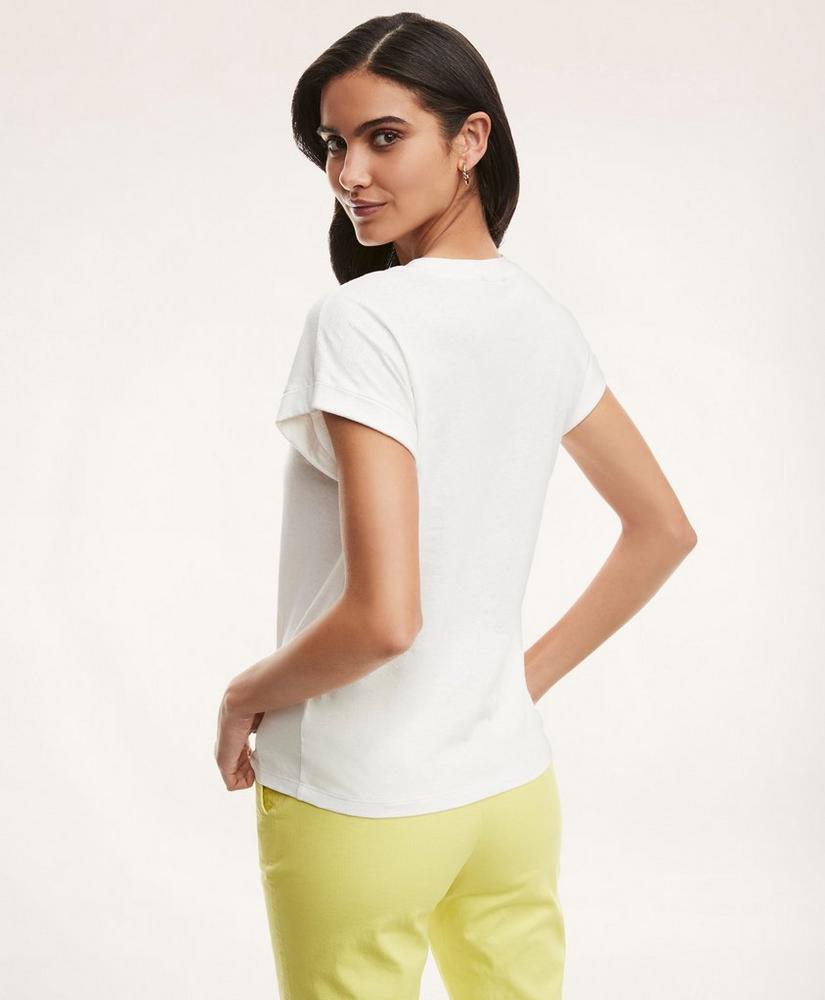 Linen Cotton T-Shirt, image 3