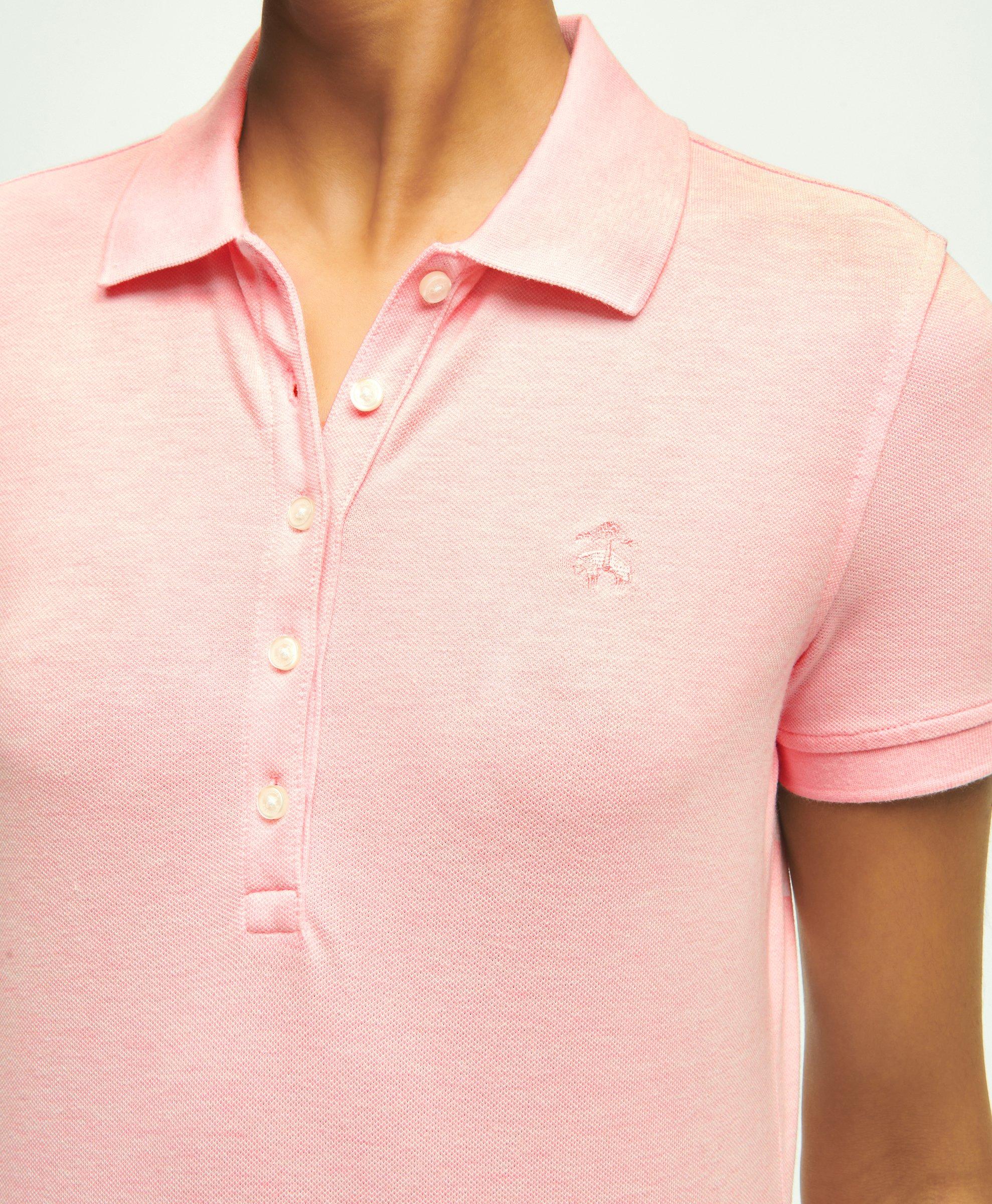 Supima® Cotton Stretch Pique Polo Shirt, image 2