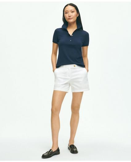 Supima® Cotton Stretch Pique Polo Shirt, image 4