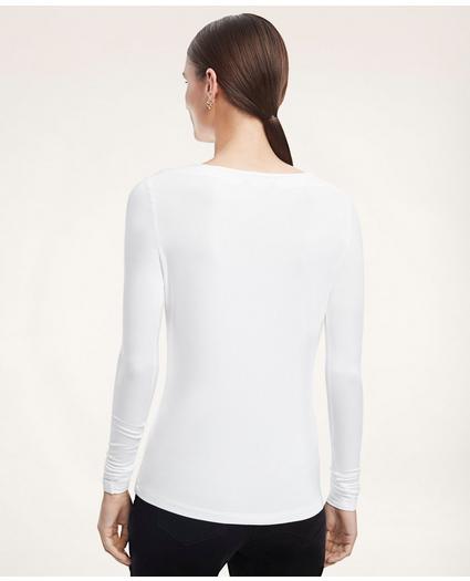 Jersey Square Neck Top, image 2
