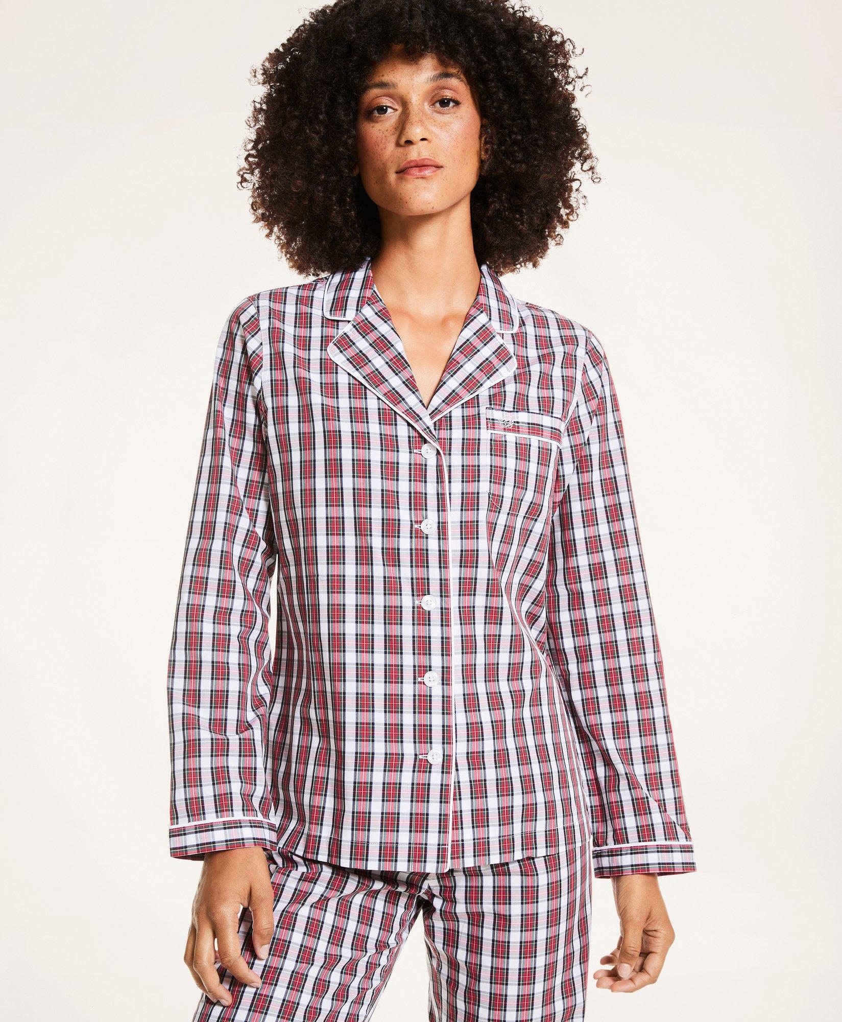 Cotton poplin pajama set new arrivals