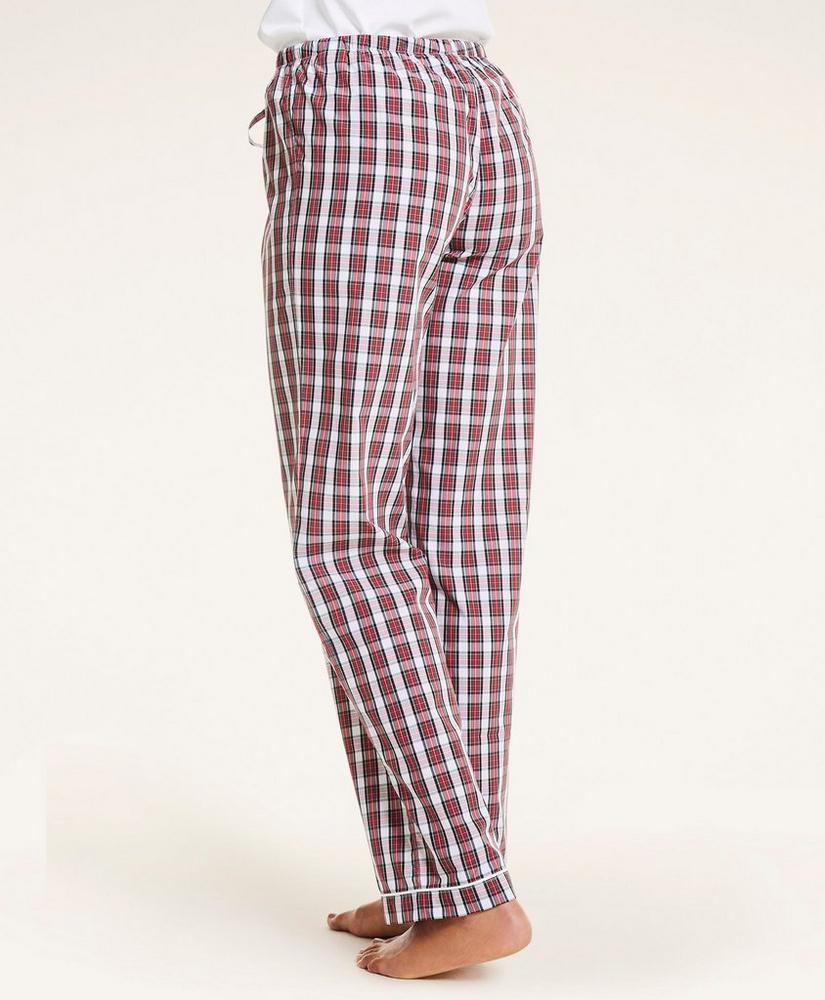 Stewart Tartan Supima® Cotton Poplin Pajama Set, image 4
