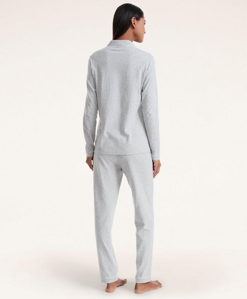 Cotton Jersey Pajama Set, image 2