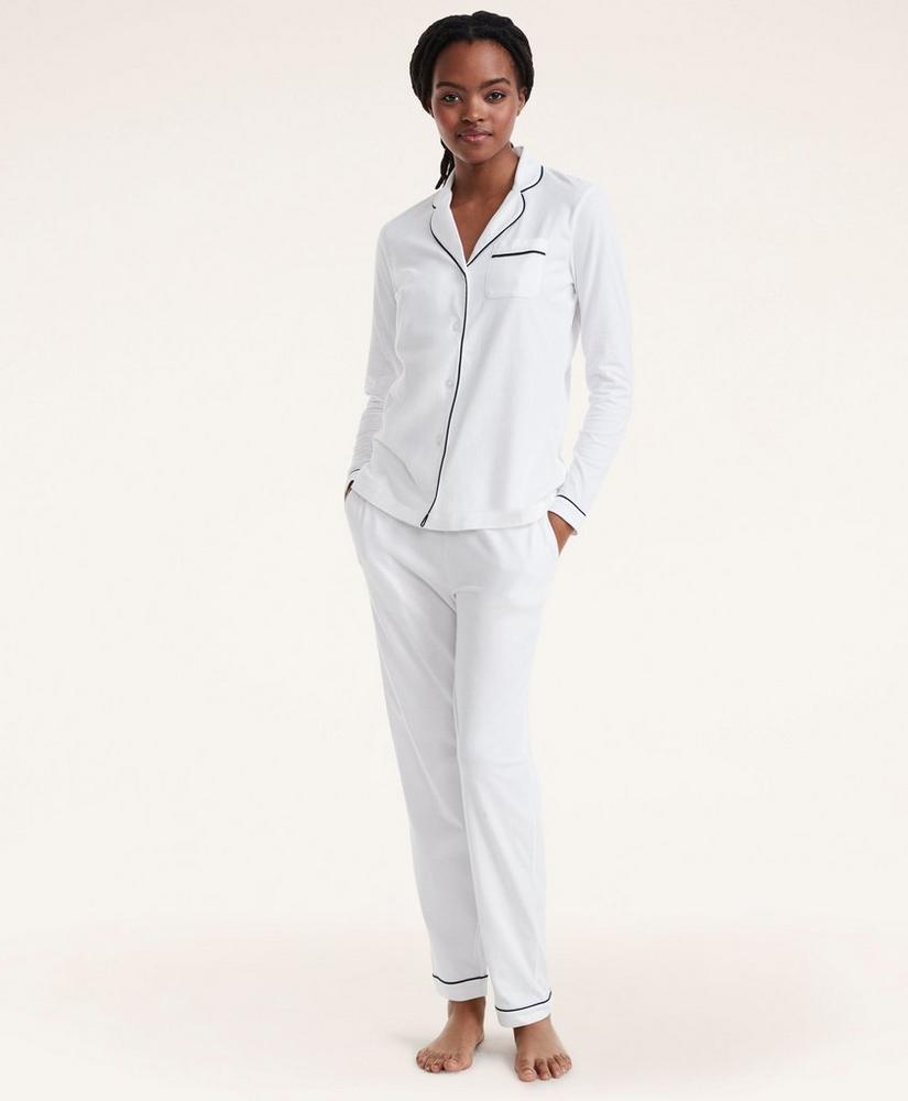 Cotton Jersey Pajama Set, image 1