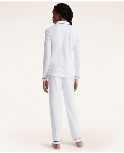 Cotton Jersey Pajama Set, image 2