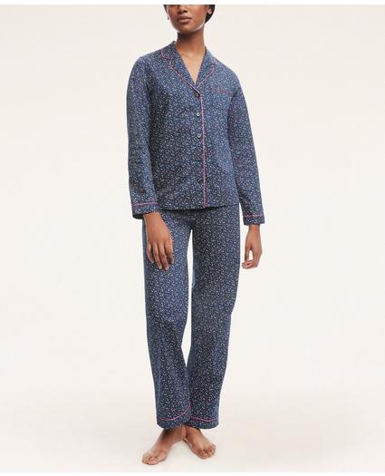 Cotton Floral Pajama Set, image 1