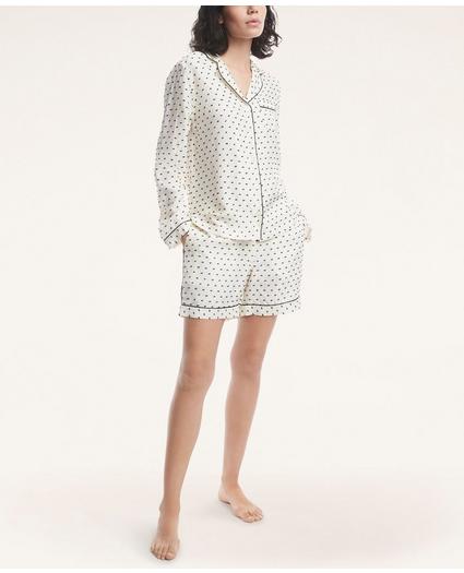 Soft Clip Dot Short Pajama Set, image 1