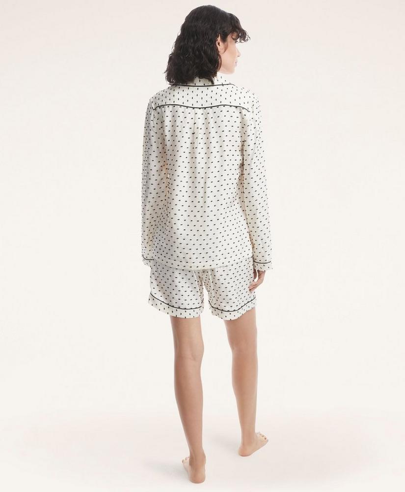 Soft Clip Dot Short Pajama Set, image 2