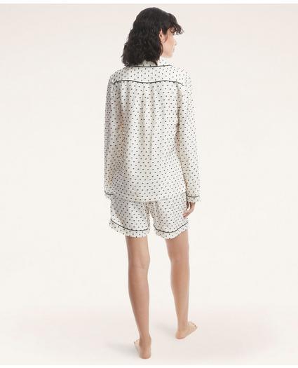 Soft Clip Dot Short Pajama Set, image 2