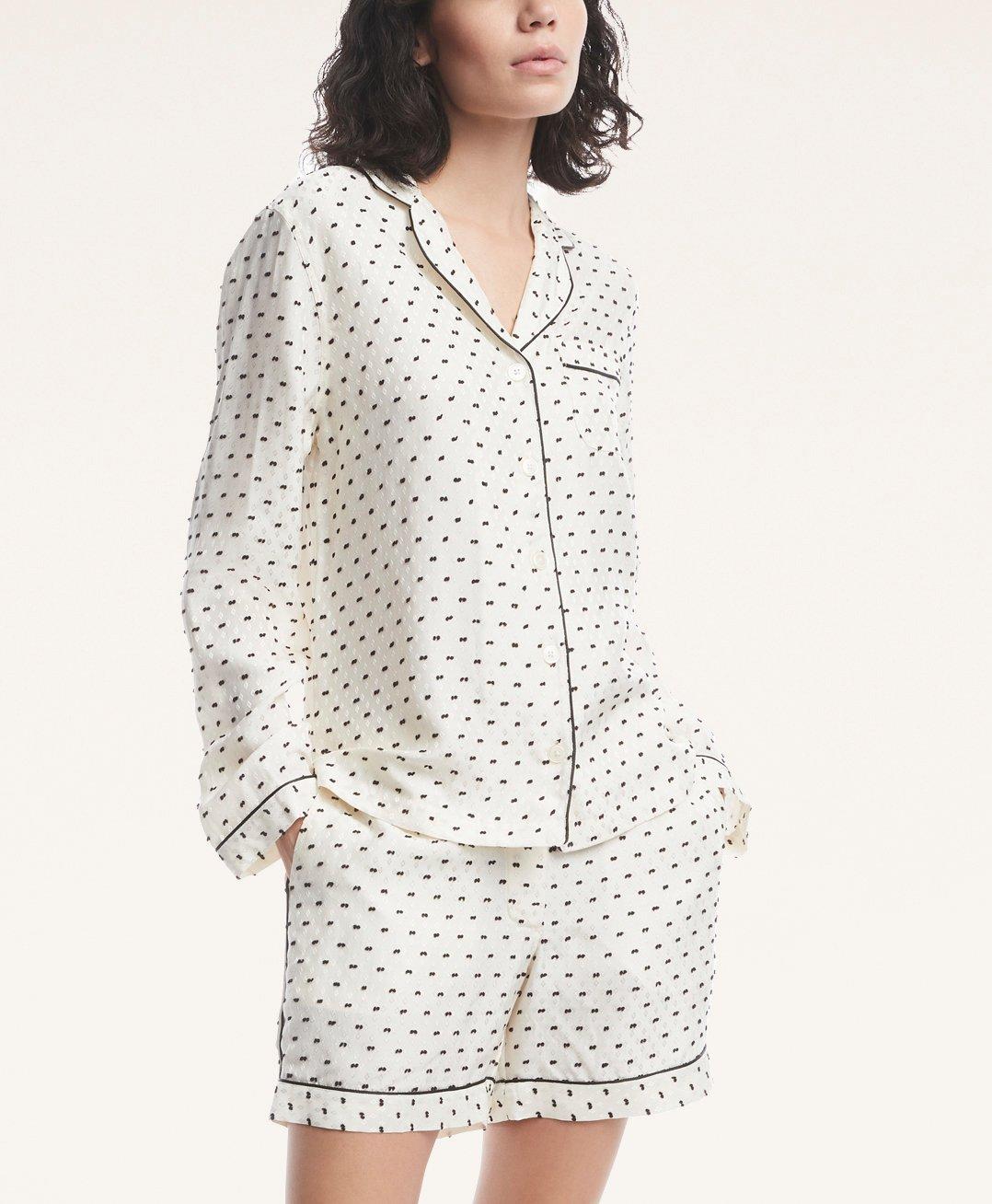 Soft Clip Dot Short Pajama Set, image 1