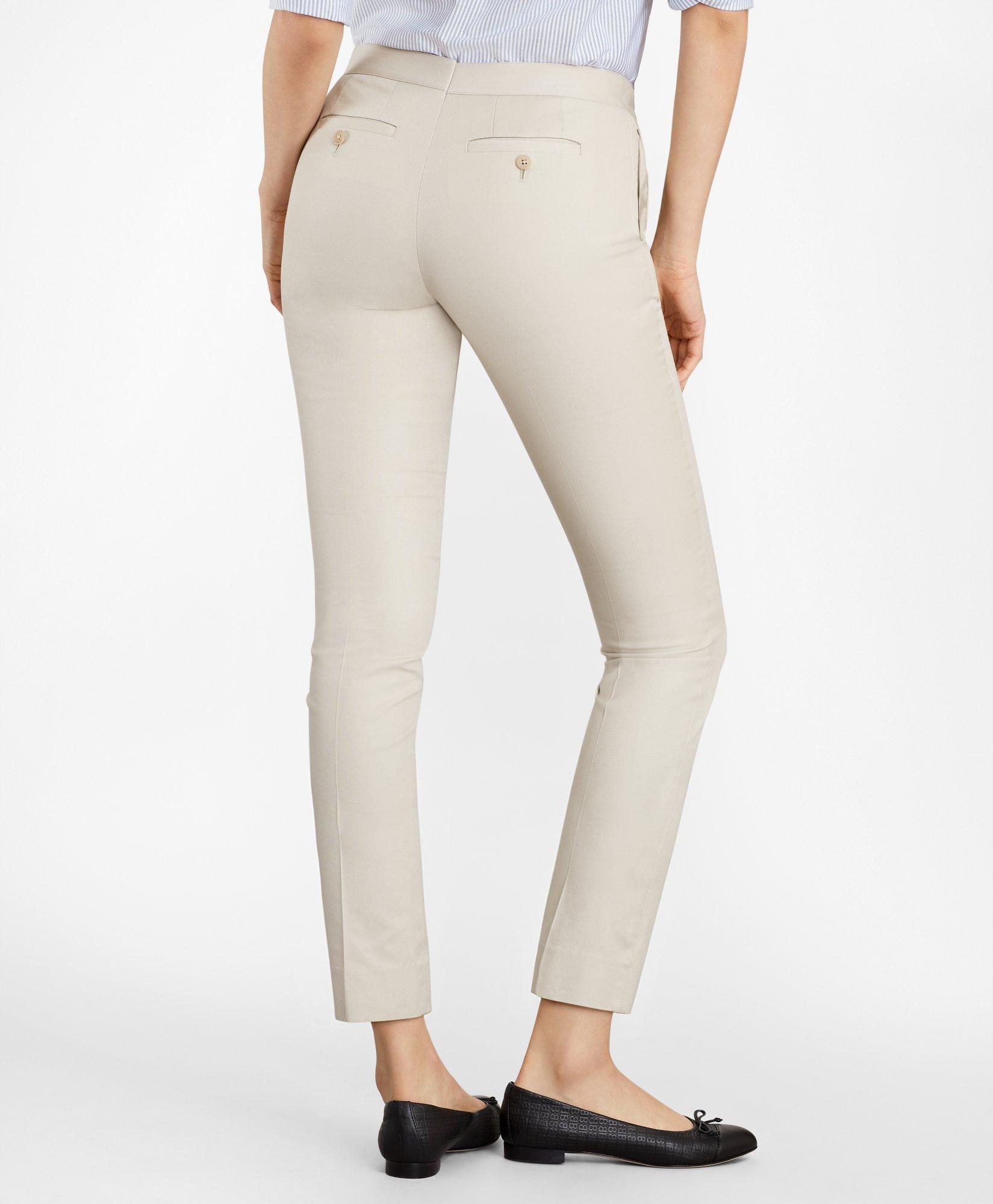 stretch chino pants womens