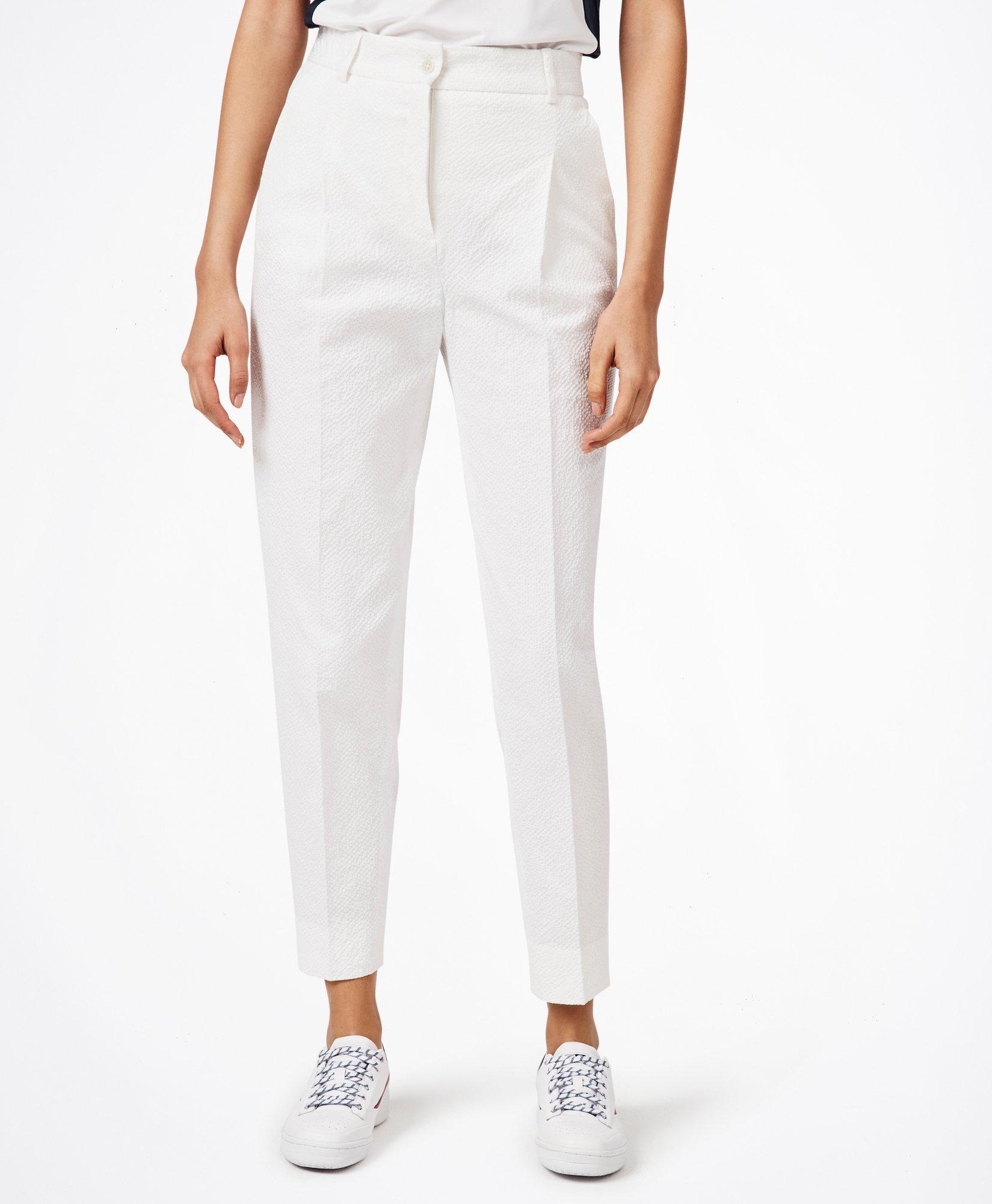 Fila Comines High Waist Pants - antique-white